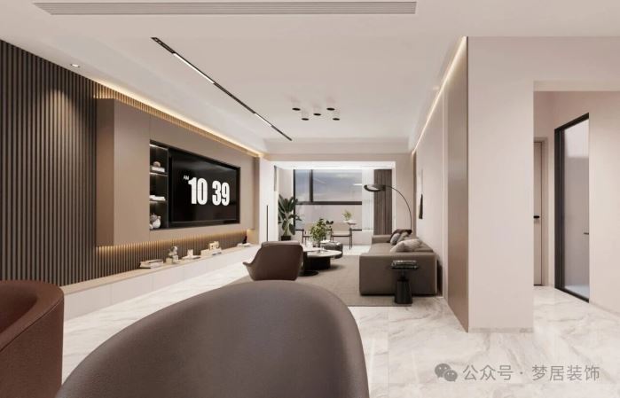 夢居&裝修設(shè)計 | 190㎡現(xiàn)代簡約住宅，優(yōu)雅的簡奢之美。